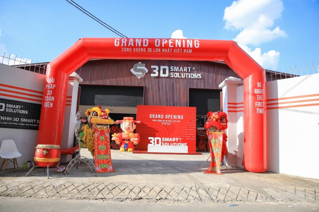 cong chao khai truong cong xuong 3D lon nhat Viet Nam
