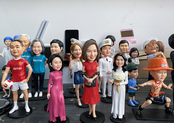 Ý tưởng làm tượng mini bằng kỹ thuật in 3D